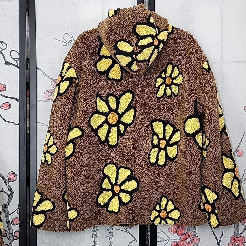 Lazy Oaf Flower Fleece Hoodie And Bag Set - Picture 5 of 13